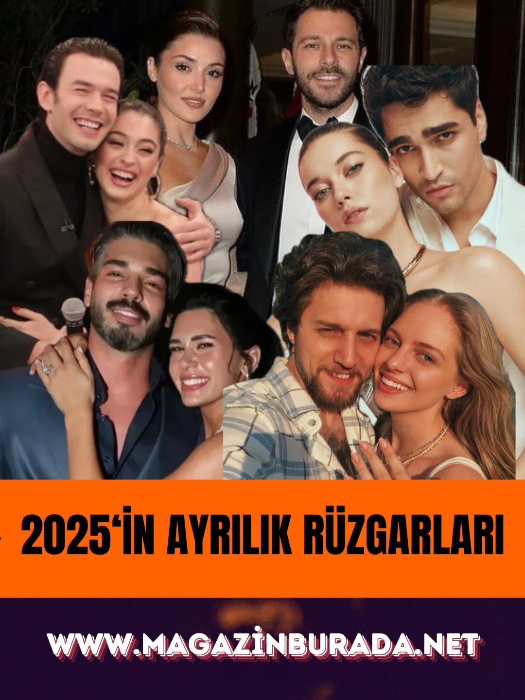 2025 Yılında Boşanan Ünlü Çiftler