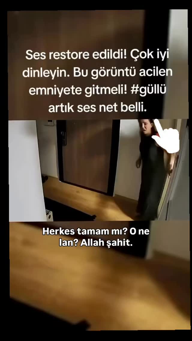 Güllü'nün Düştüğü Anın Kamera Görüntüleri Restore Edildi