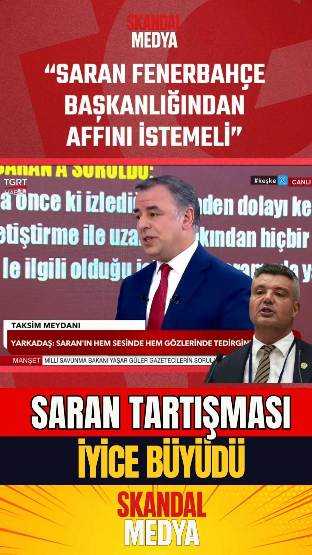 Sadettin Saran Kavgası: İstifa Etsin Mi, Testi Beklesin Mi?