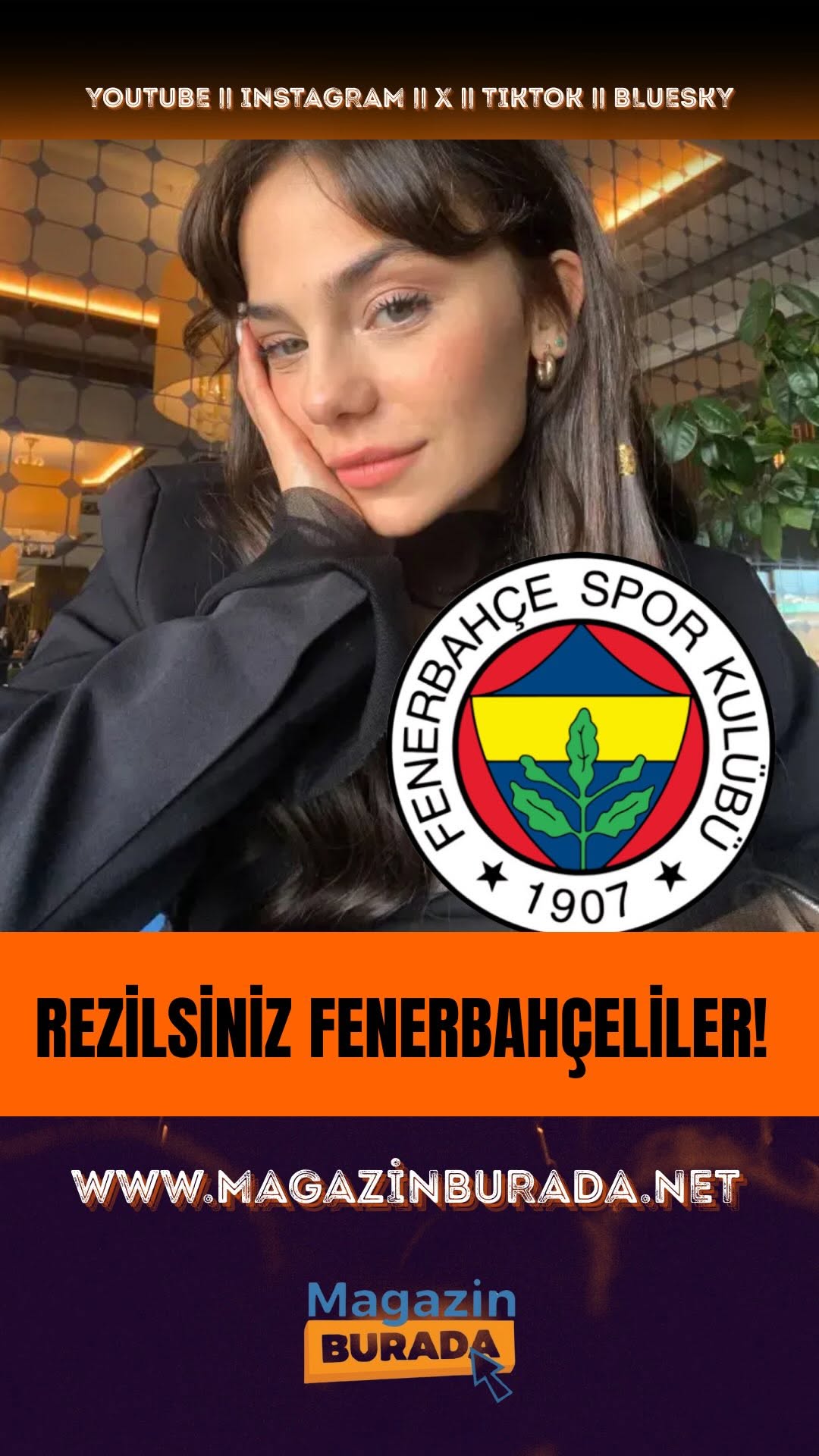 Fenerbahçe Taraftarlarına Seslenen Bahar Şahin