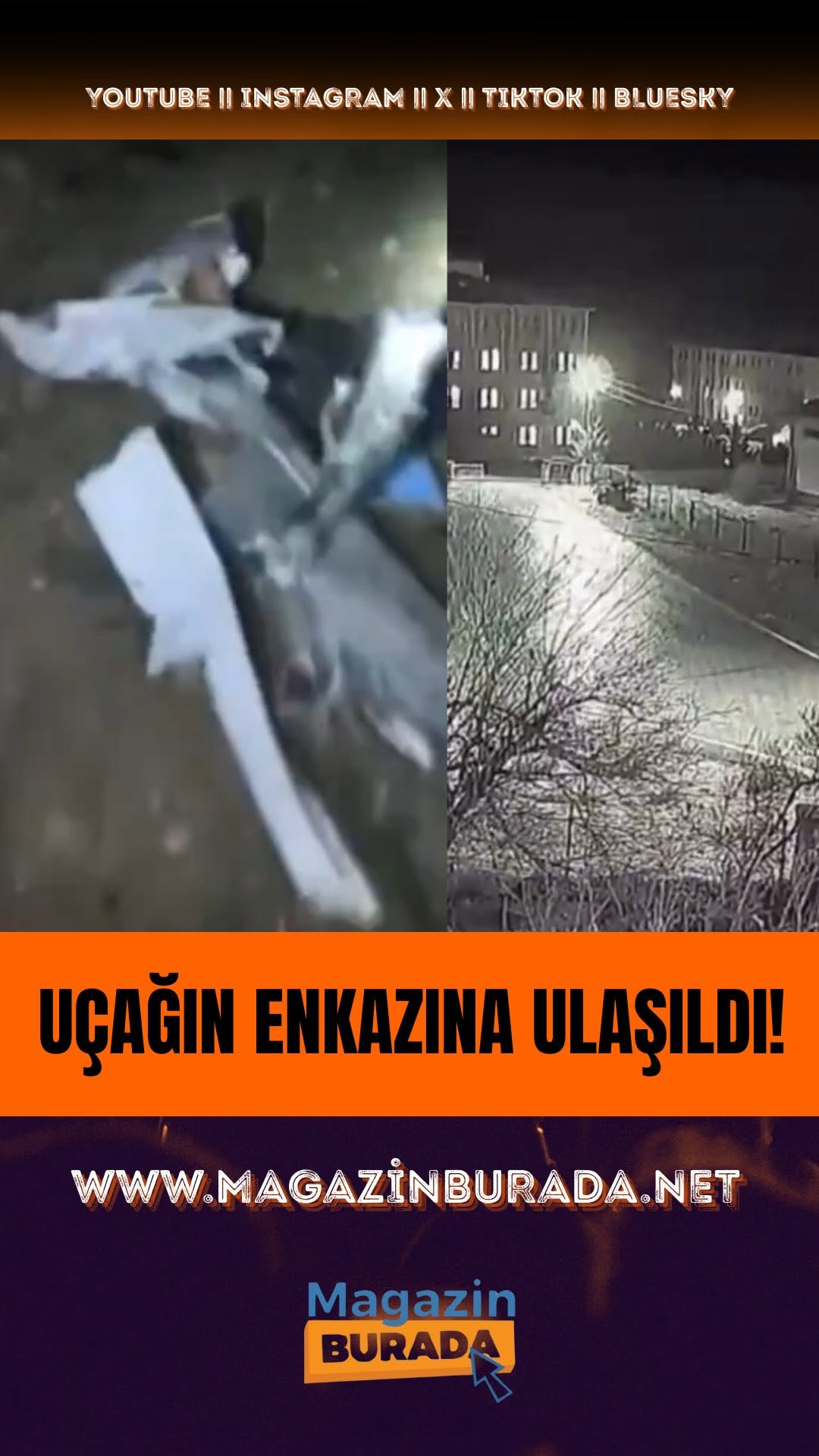 Libya Genelkurmay Başkanı'nı Taşıyan Uçağın Düşmesine İlişkin İlk Görüntüler