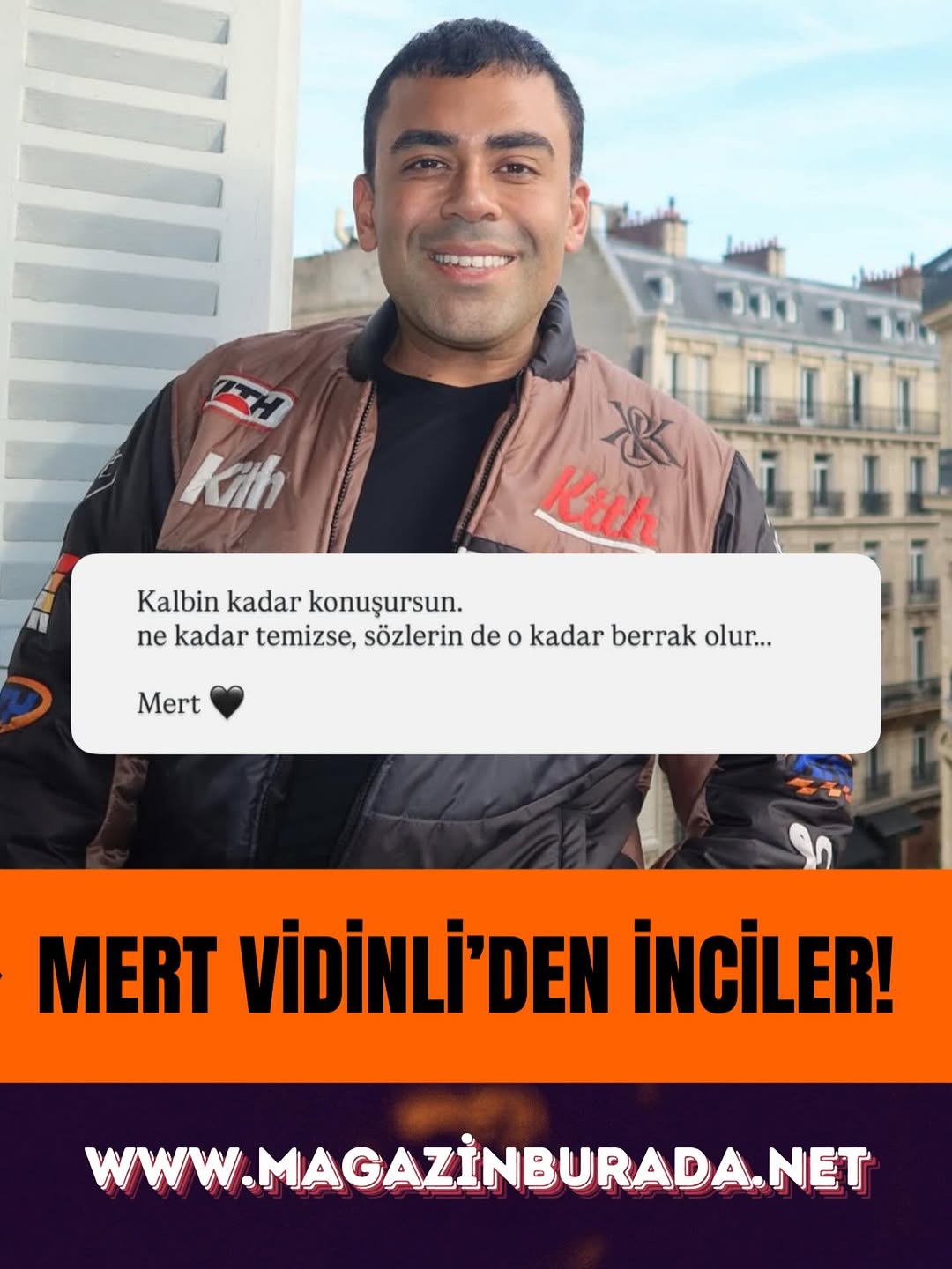 Mert Vidinli'nin Yeni Açıklaması: Kalp Temizliği ve Sözlerin Berraklığı