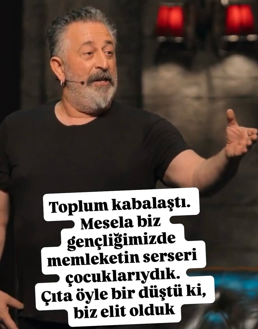 Cem Yılmaz: Toplum Kabalaştı