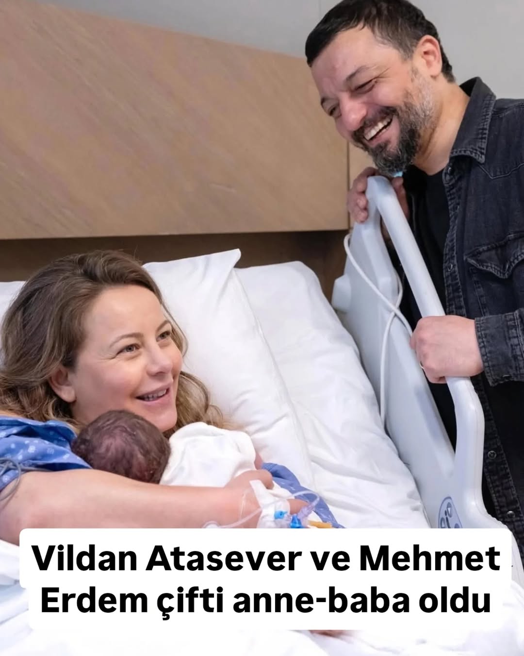 Vildan Atasever ve Mehmet Erdem Çifti Anne-Baba Oldu