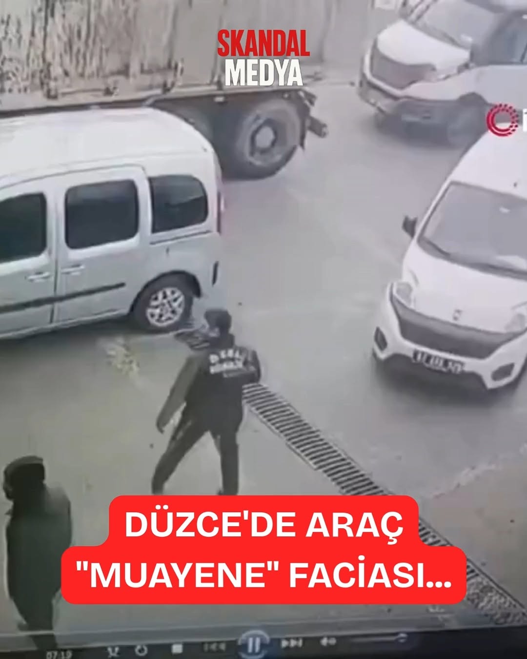 Fren Testinde Frenini Tutamayan Teknisyen!