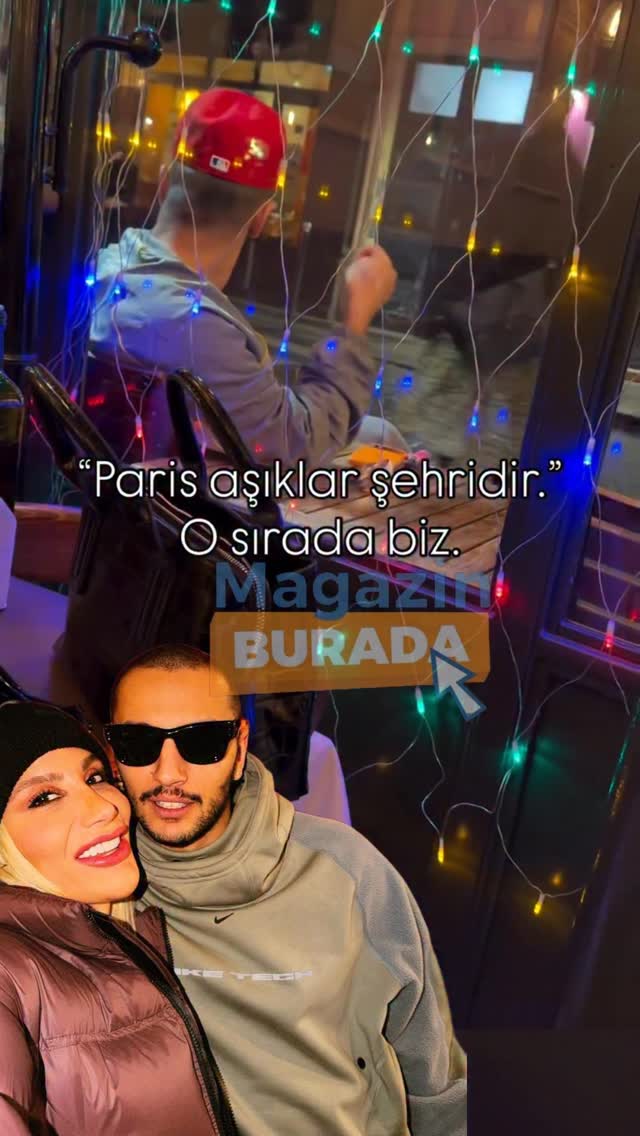 İrem Derici ve Melih Kunukçu'nın Paris Tatili