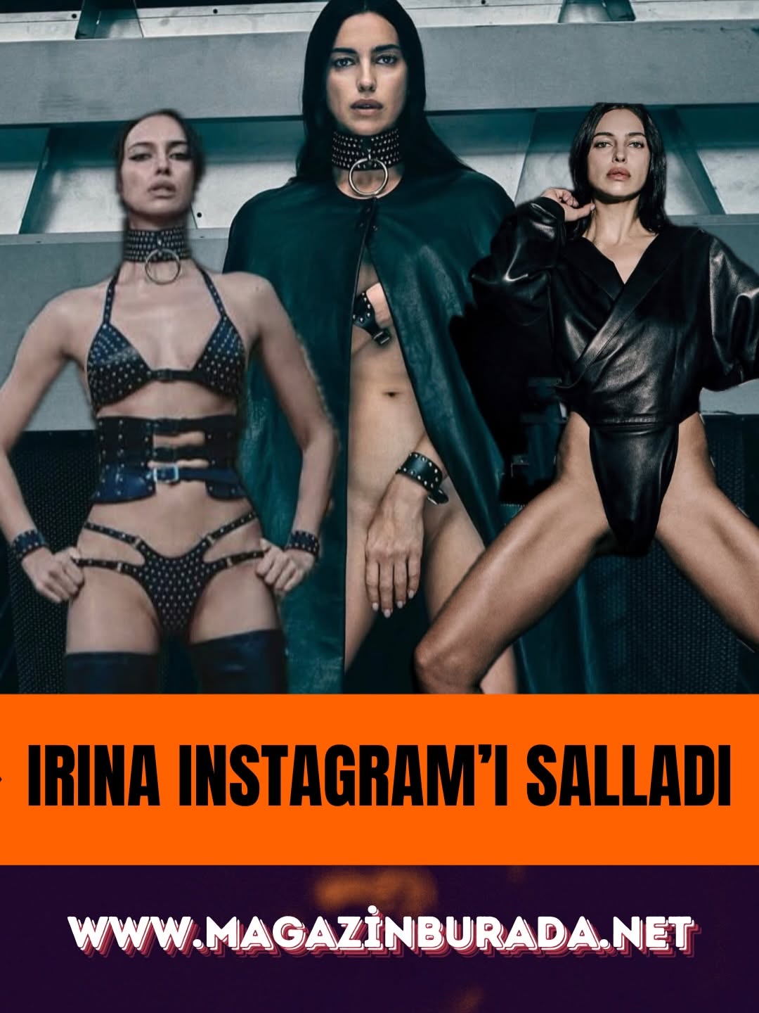 MODELLERDE ATEŞ - Irina Shayk Instagram'a Çılgın Pozlarıyla Etkiledi!