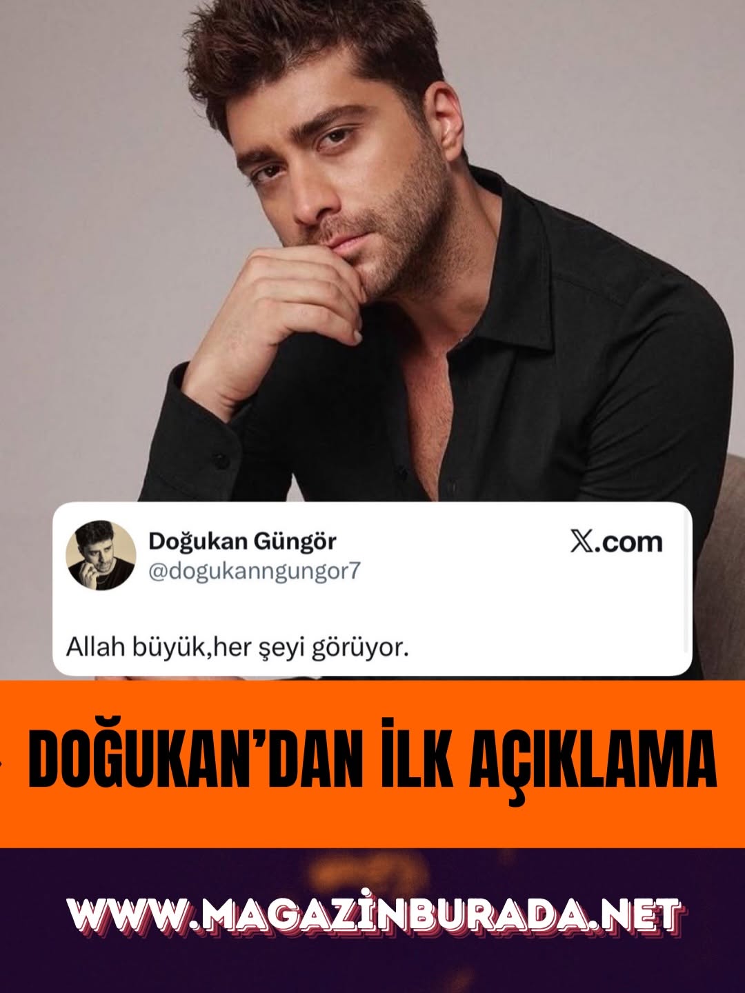 Doğukan Güngör'den Açıklama: "Kızılçık Şerbeti" Kadrosundan Çıkarıldı