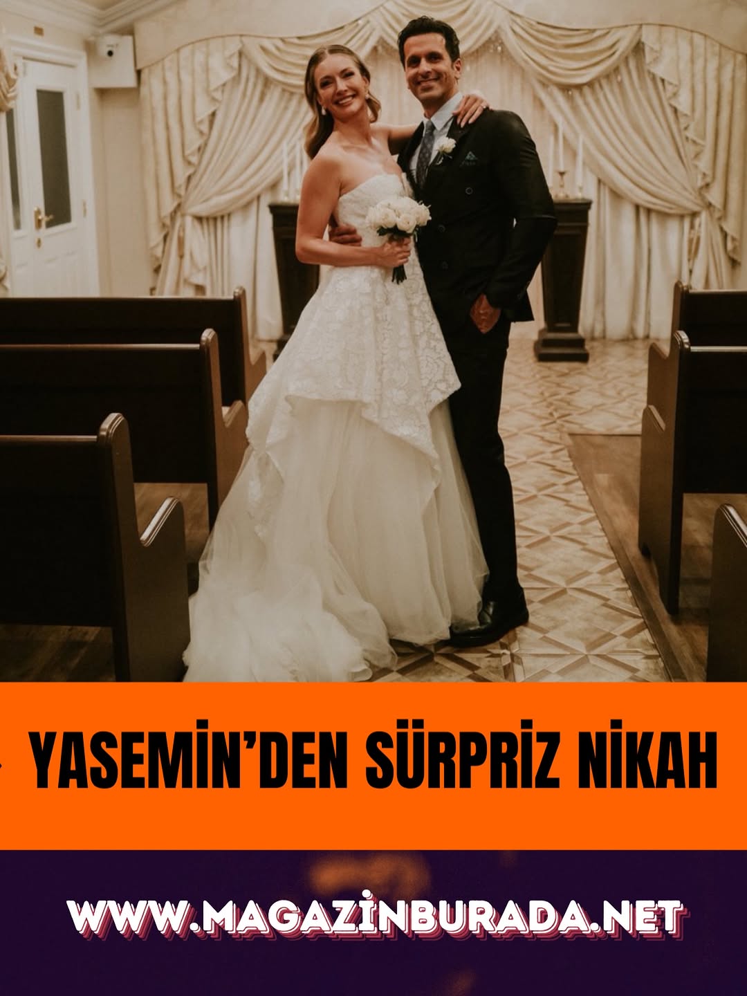 Yasemin Kay Allen ve Erdal Kaya'nın Sürpriz Nikahı