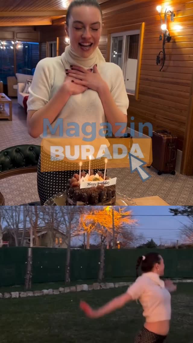 Melis Sezen'in 29. Yaşına Girerken Dans Etti