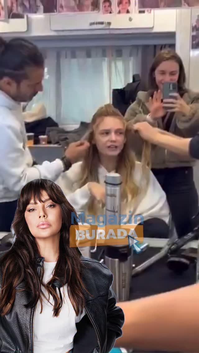 Nilsu Berfin Aktaş, Sette Hazırlandı ve Ebru Gündeş'in "Saygı Duruşu"na Katıldı