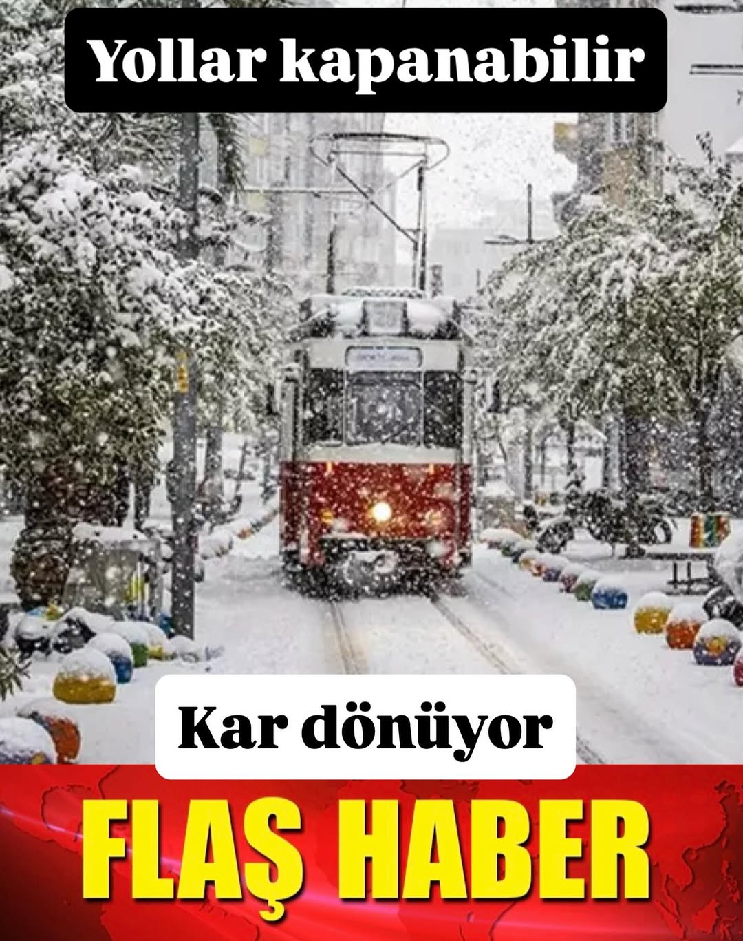 Marmara Bölgesi ve Anadolu Geneli Kar Havası Geri Dönüyor