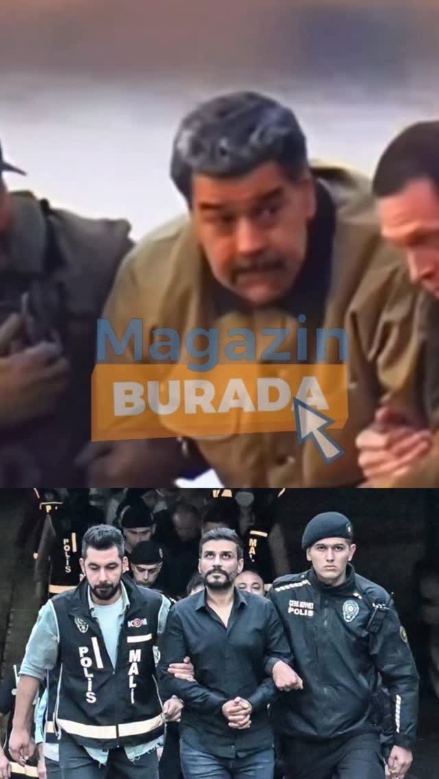 Maduro'nun Helikopterinden İndirildiği Anlar