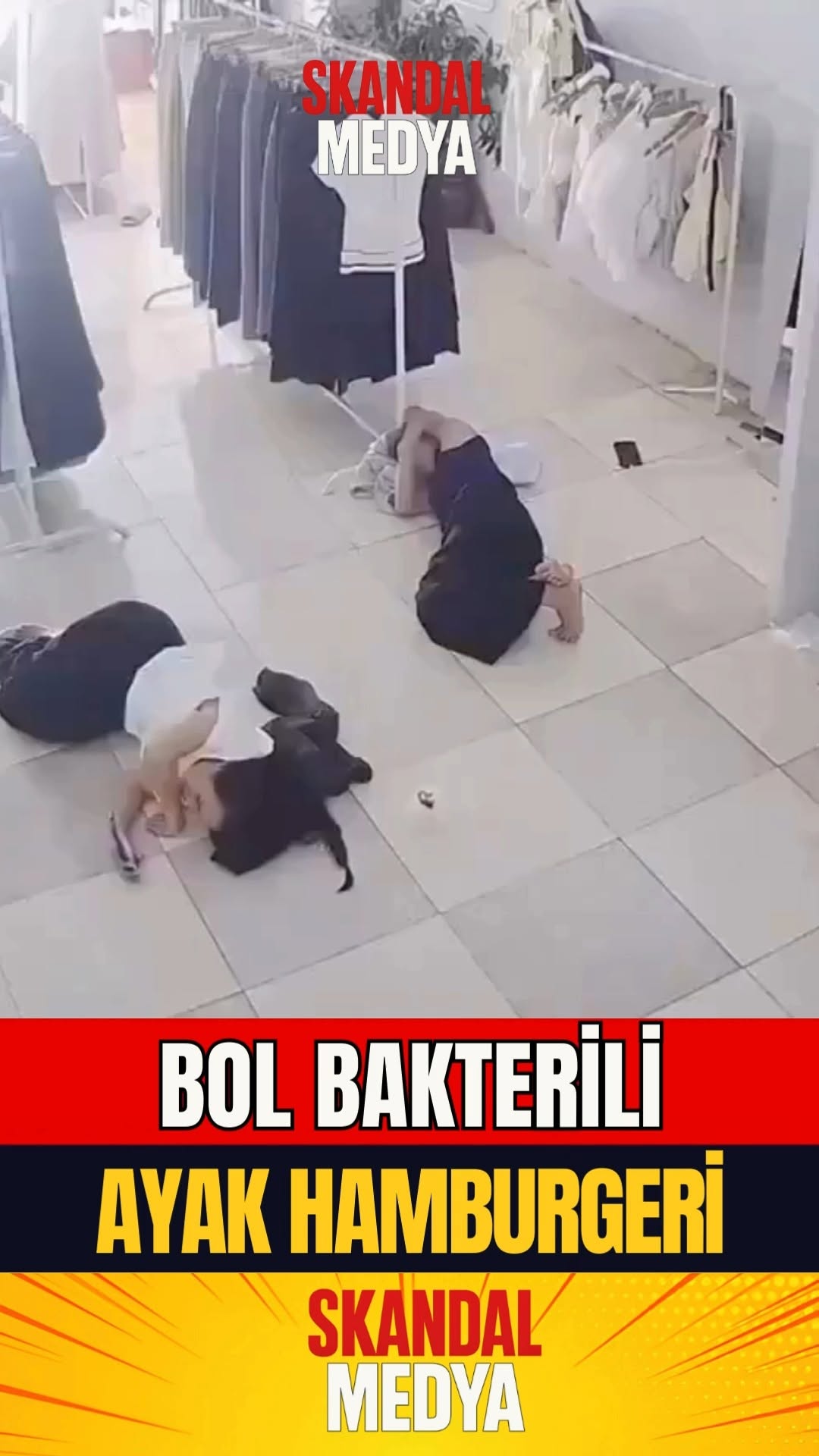 Mağazada Yeni Dans Akımı Başladı!
