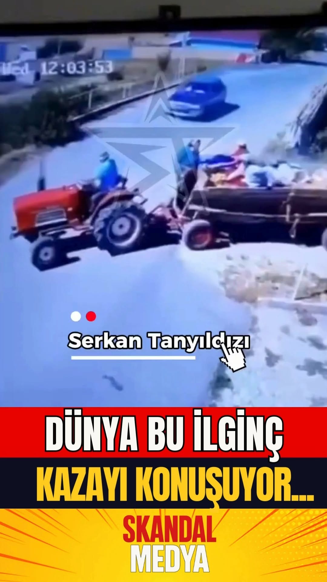 TRAKTÖR LEGO GİBİ DAĞILDI!