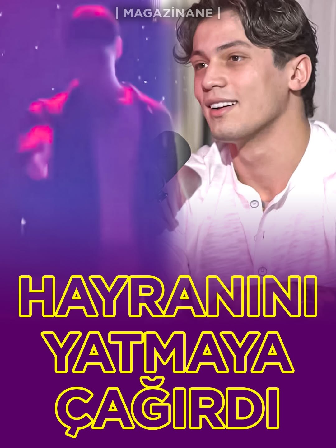 Emirhan Çakal'ın Hayranını Kulise Çağırdığı Görüntüleri