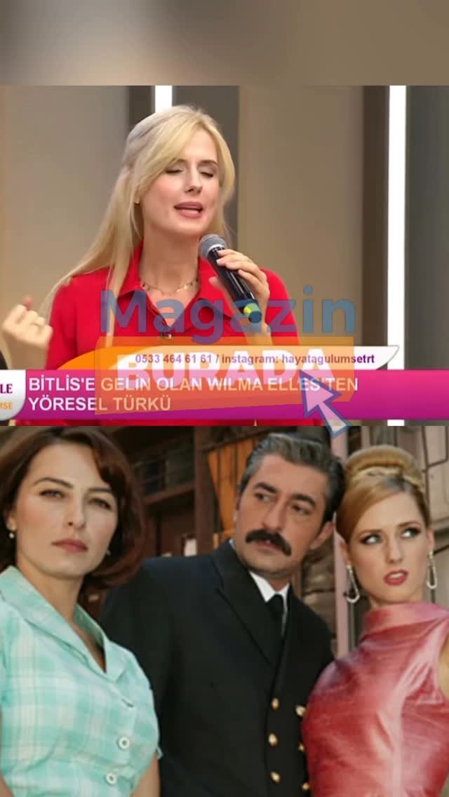 Wilma Elles Bitlis'te Beş Minare Türküsünü Söyledi