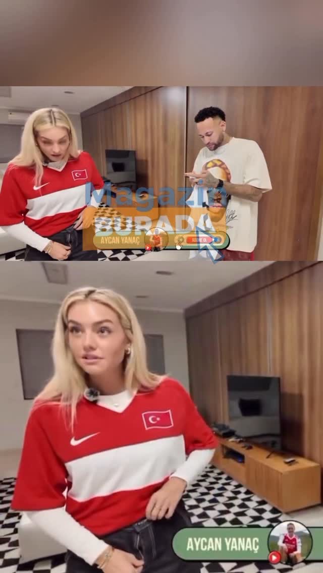 Aycan Yanaç ve Neymar: Fermuarı Açık Olayı