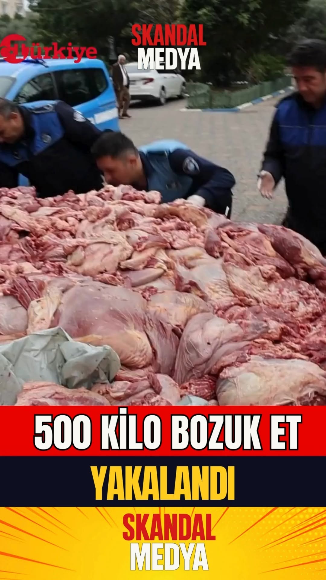 500 Kilo BZuk Et Yakalandı!