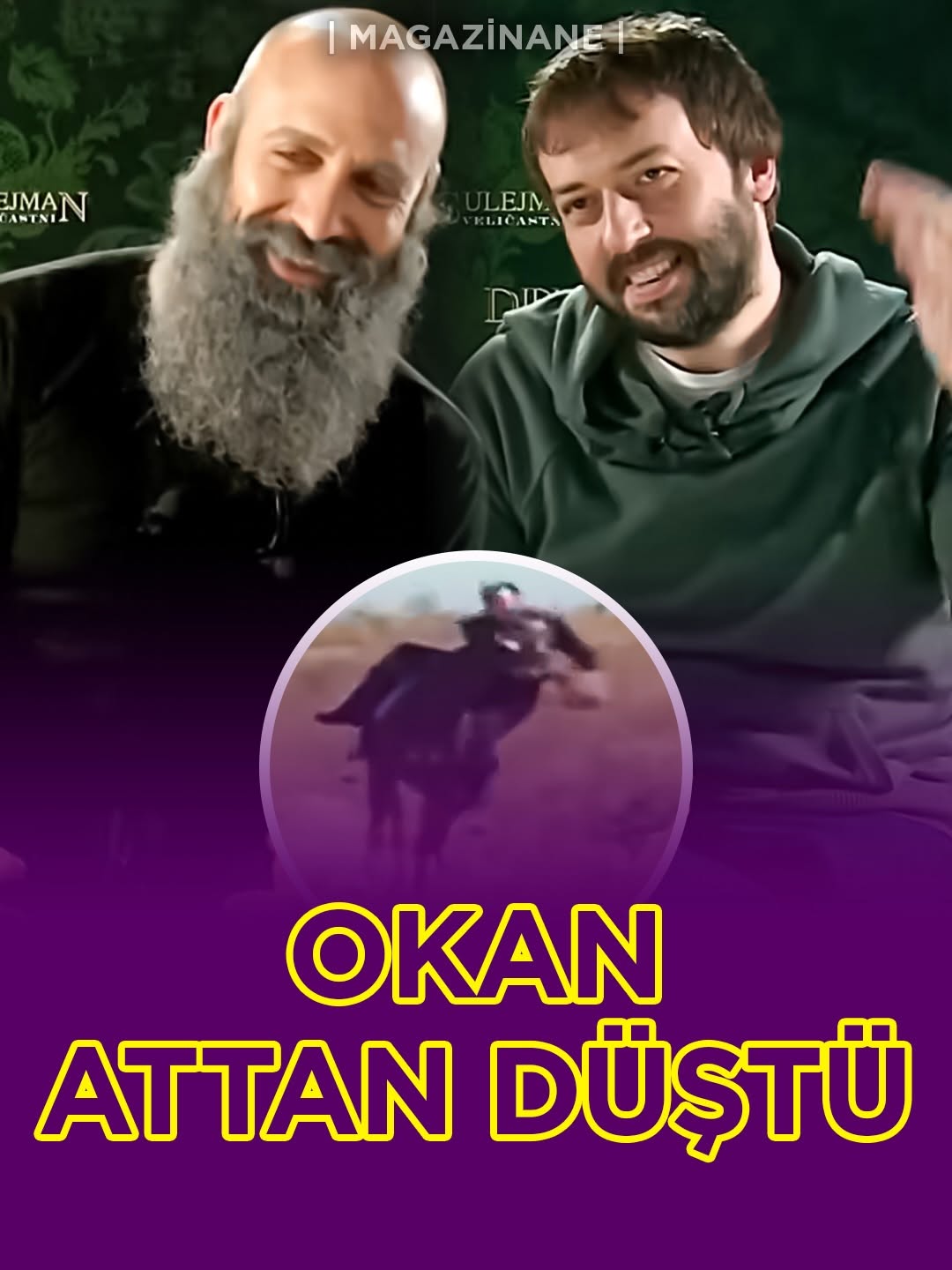 Muhteşem Yüzyıl'da Meryem Uzerli'nin Ata Binme İtirafının Ardından Okan Yalabık'ın Ata Binememesi Gündem Oldu