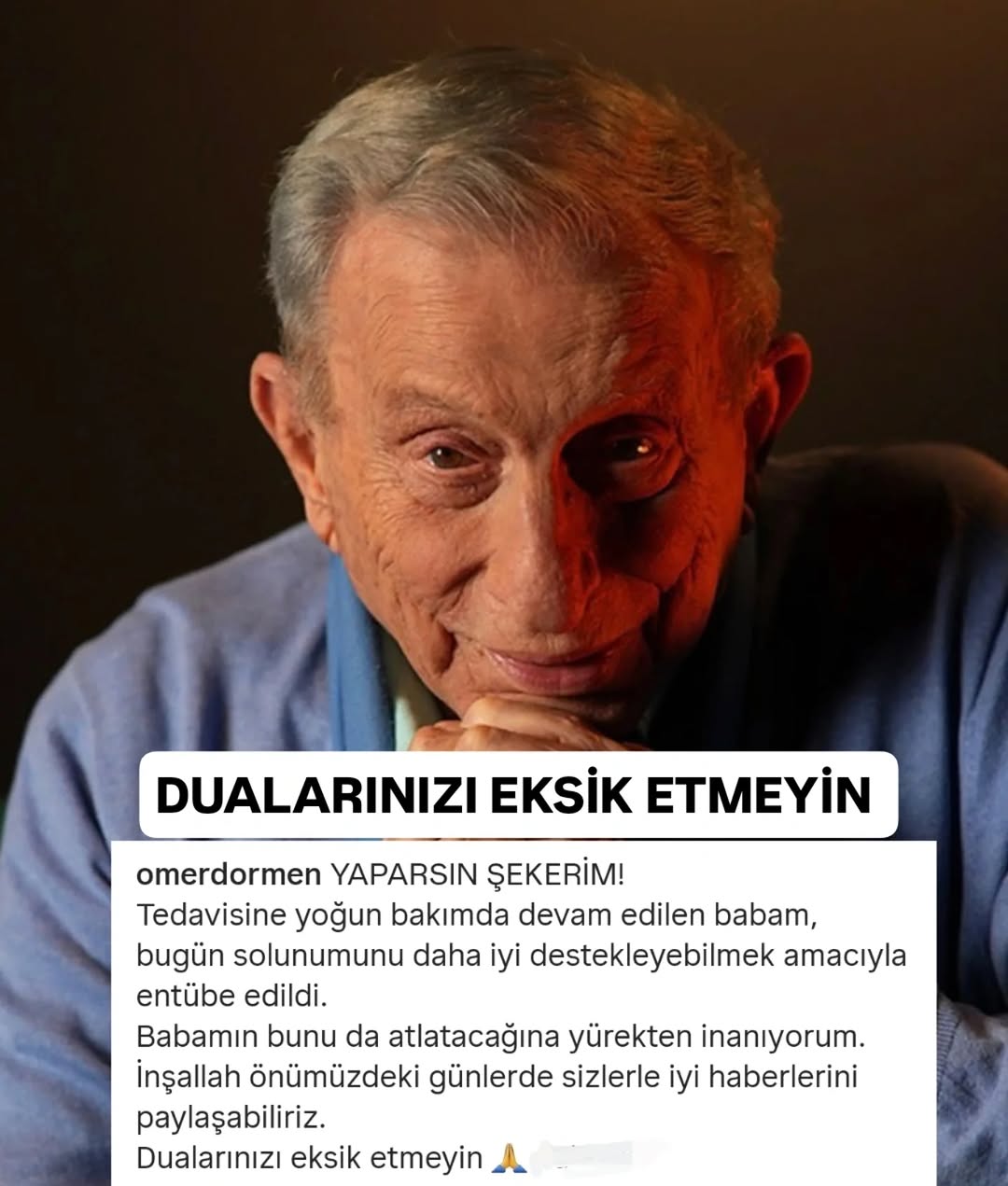 Haldun Dormen'in Durumu: Tedavisine Devam Ediyor