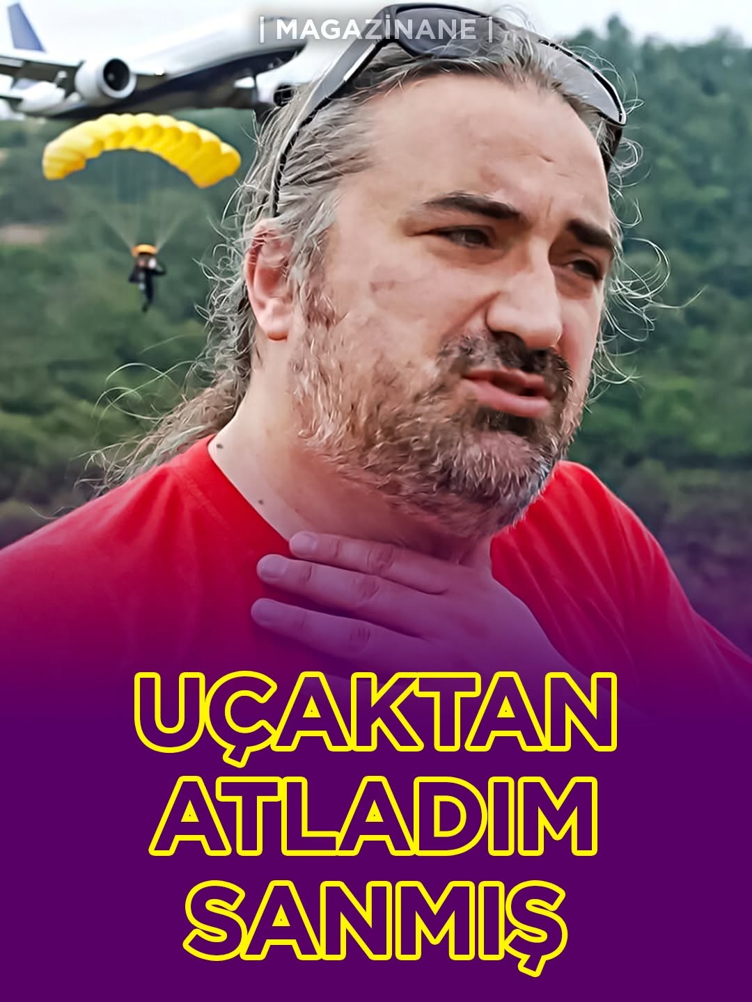 Volkan Konak'ın Bit Teyzeyle Uçakta Gülmenin Anısı