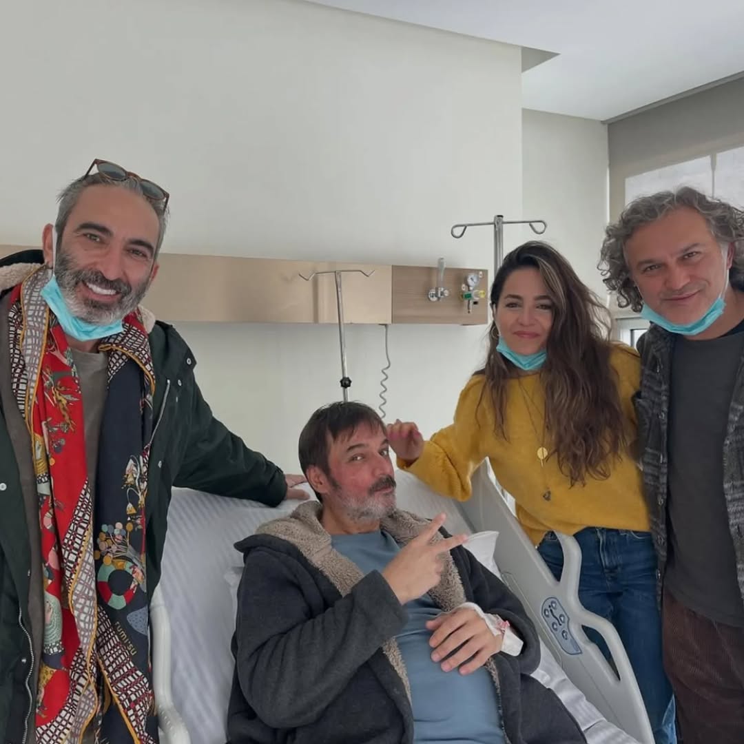 Geniş Aile Dizisi Ufuk Özkan'ı Ziyaret Etti