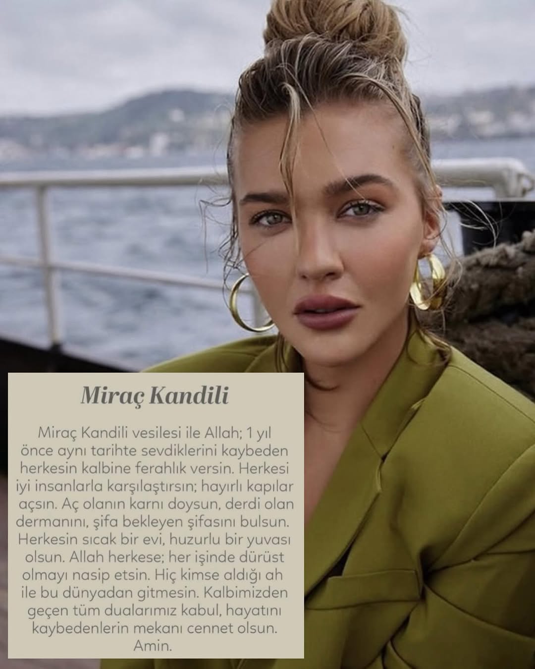 Melisa Döngel: Yasaklı Madde Testi Pozitif Çıkan Oyuncu Miraç Kandili Paylaşımları