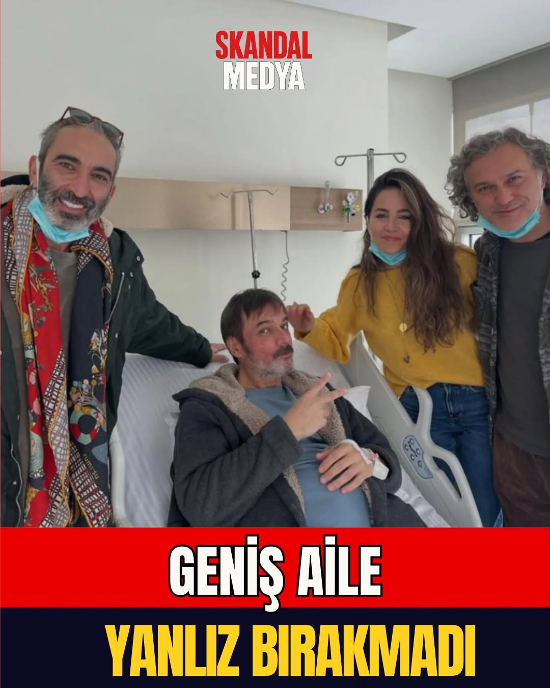 Geniş Aile Kadrosu Ufuk Özkan'a Moral Ziyareti Göturdu