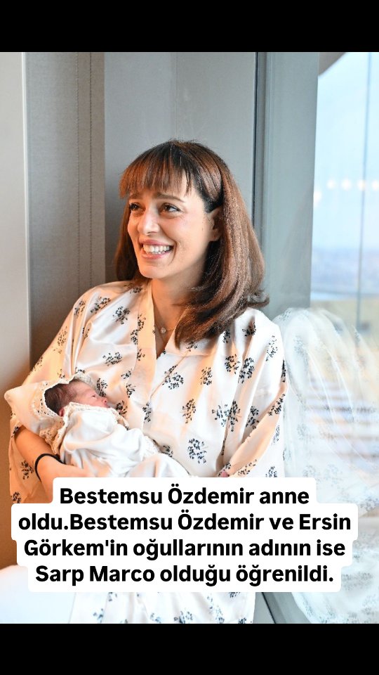 Bestemsu Özdemir Anne Oldu