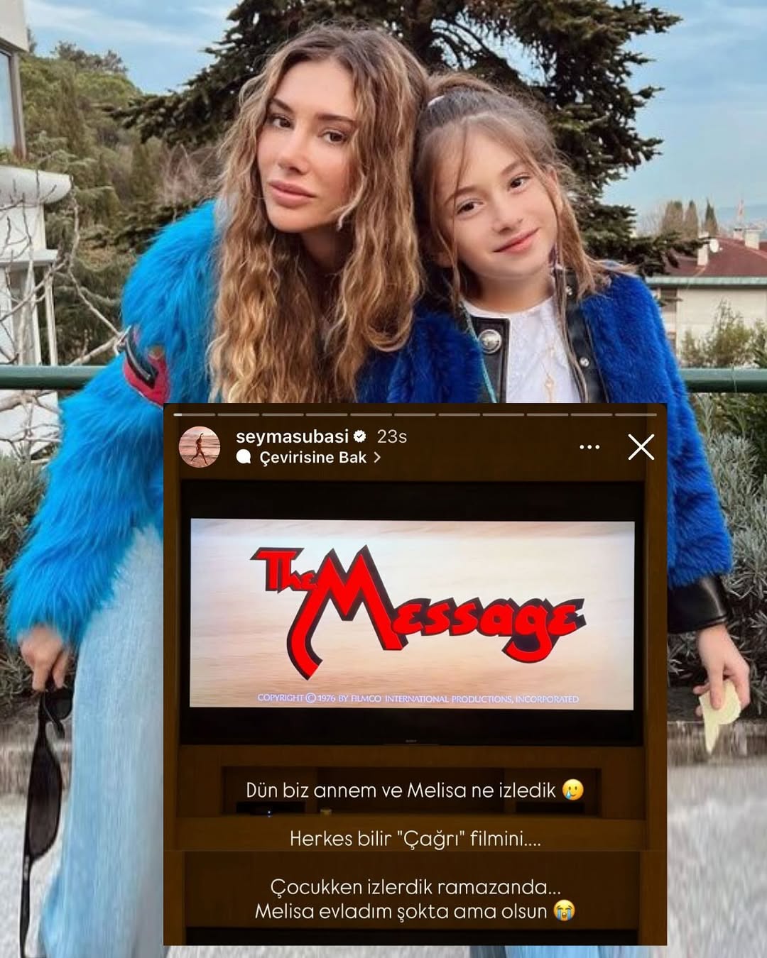 Şeyma Subaşı: 'Çağrı' Filmini İzlettirdi