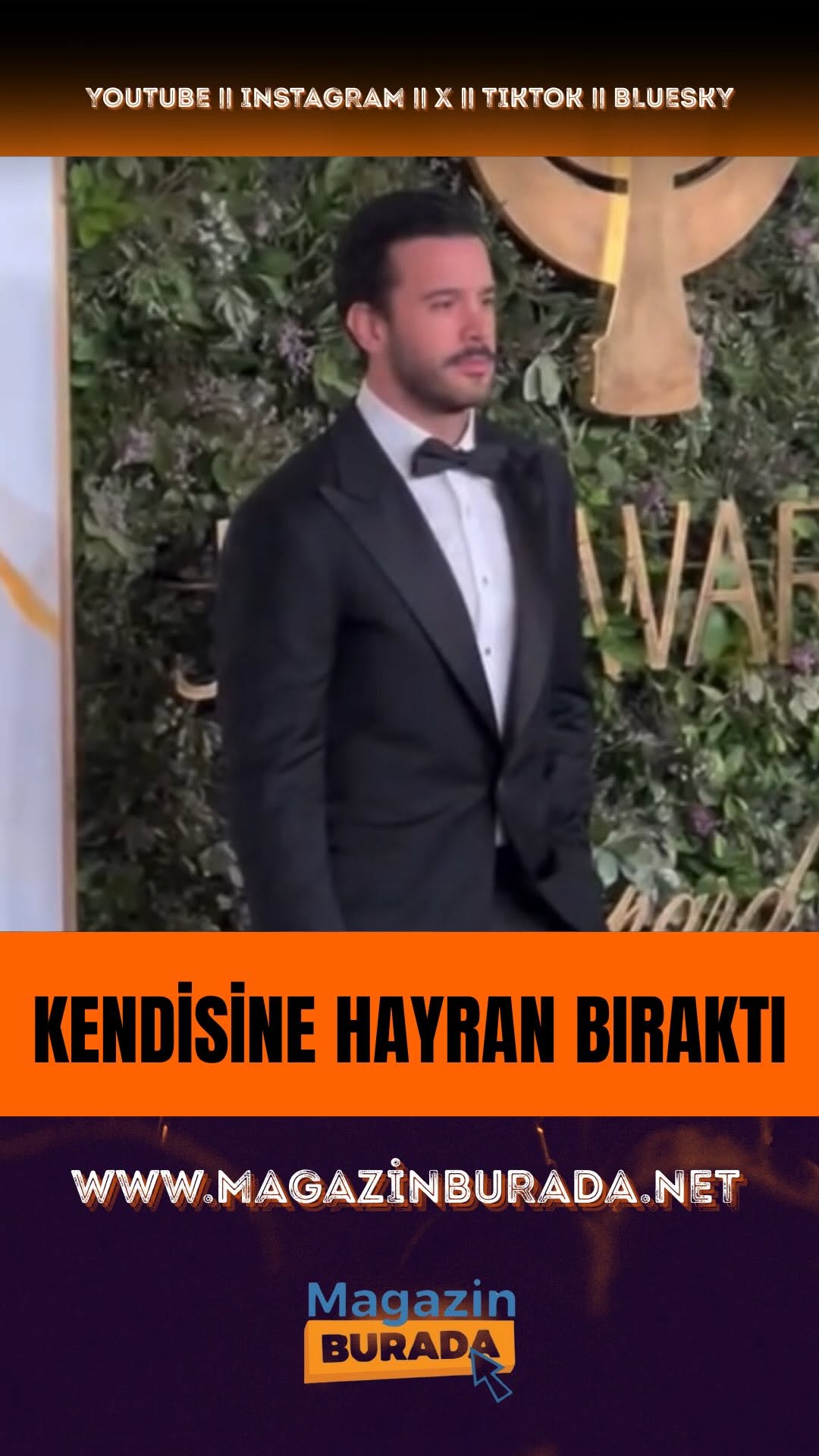 Barış Arduç Joy Awards'da Karizmasıyla Boy Gösterdi