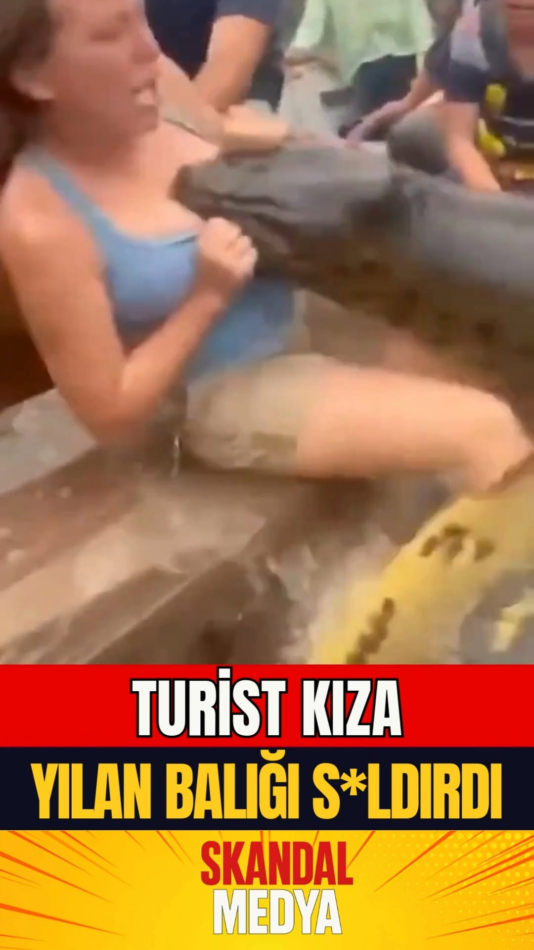 Amazon'da Elini Suya Sökten Yaşanılan Şok Anı!