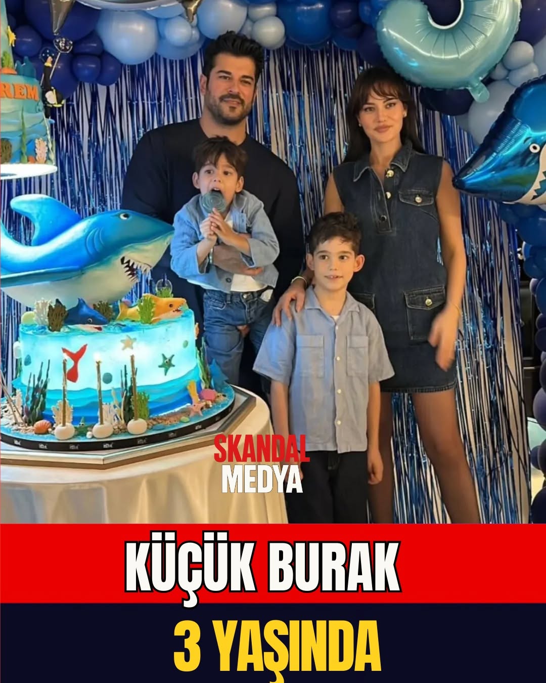 Burak Özçivit'in Kızı Kerem 3 Yaşına Girdi