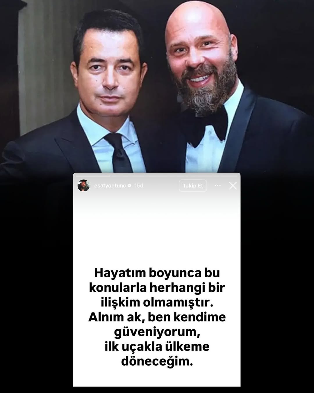 Acun Medya Genel Koordinatörü Esat Yontunç'tan İlk Açıklama