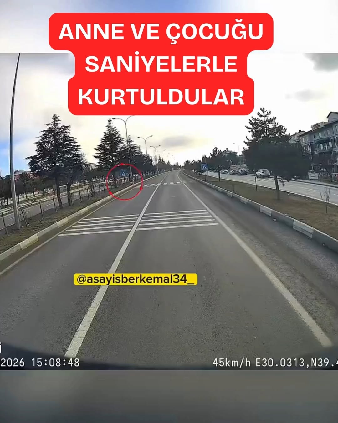 Kütahya'da Faciadan Dönüldü: Yaya Geçidi Mi, Ölüm Tuzağı Mı?