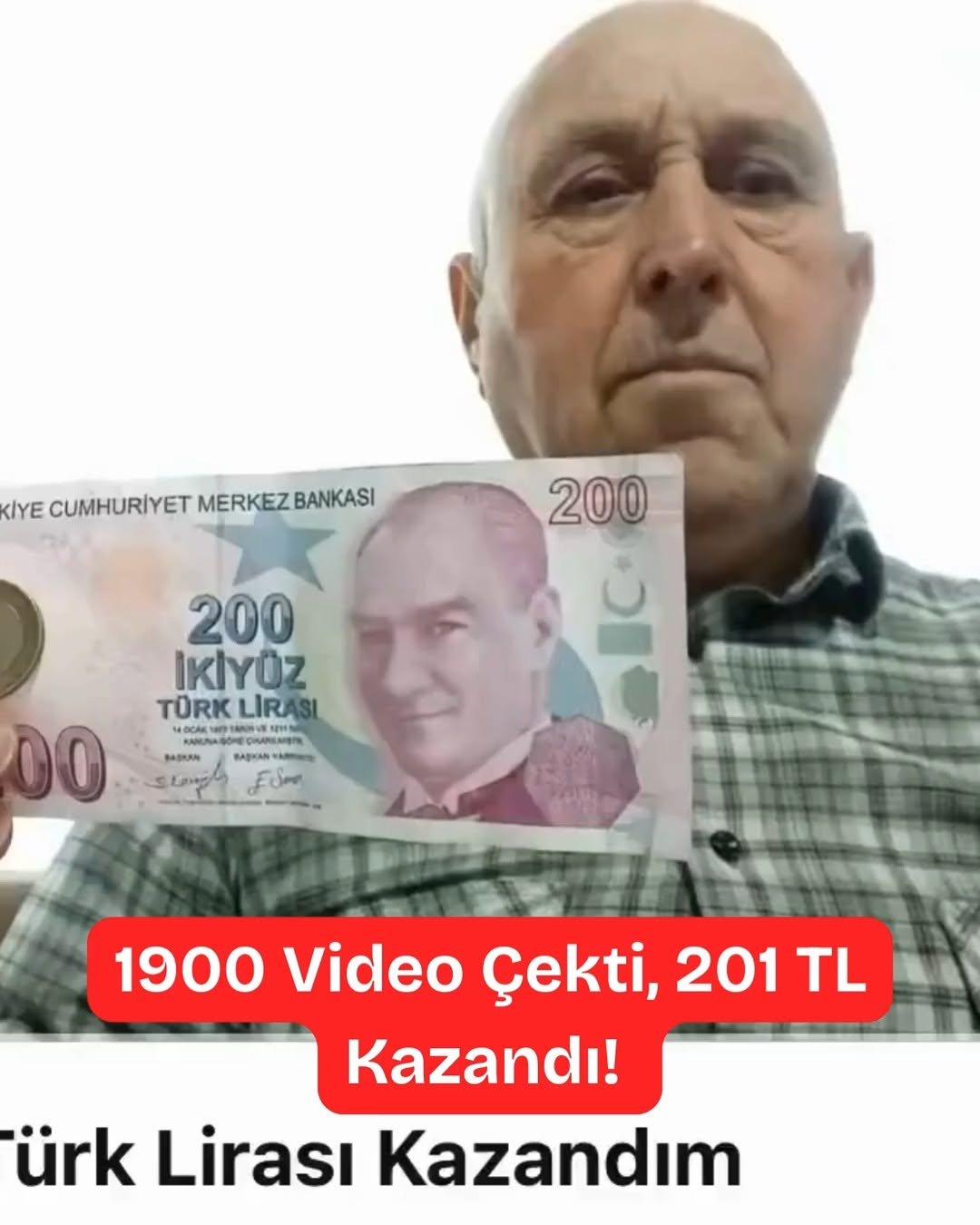 Fenomen Nedim Yaşar Gürsoy, YouTube'dan 201 TL Kazandı