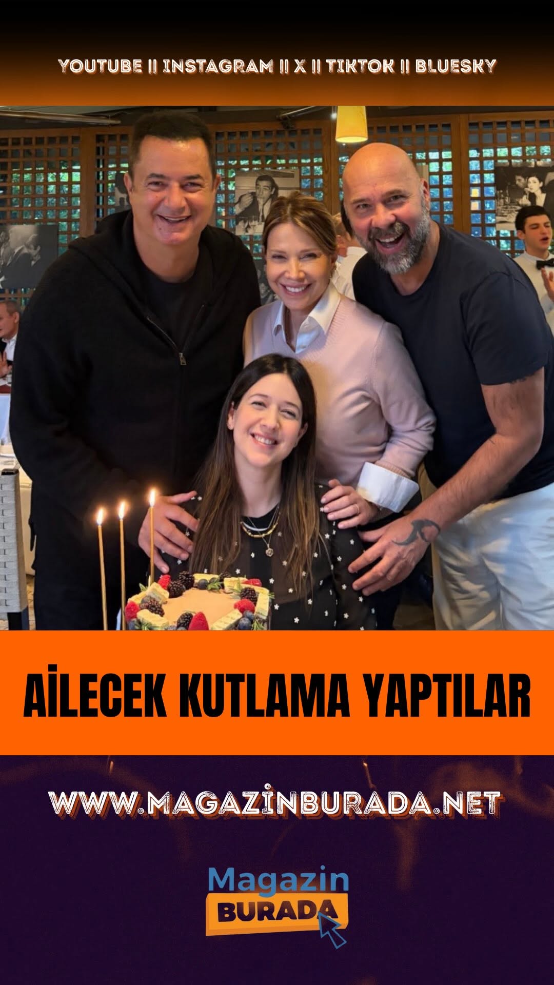 Acun Ilıcalı Kızı Banu Ilıcalı'nı Doğum Günü Kutladı