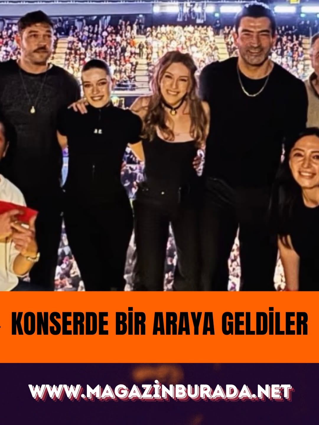 Kenan İmirzalıoğlu ve Afra Saraçoğlu Tarkan Konserinde Bir Araya Geldiler