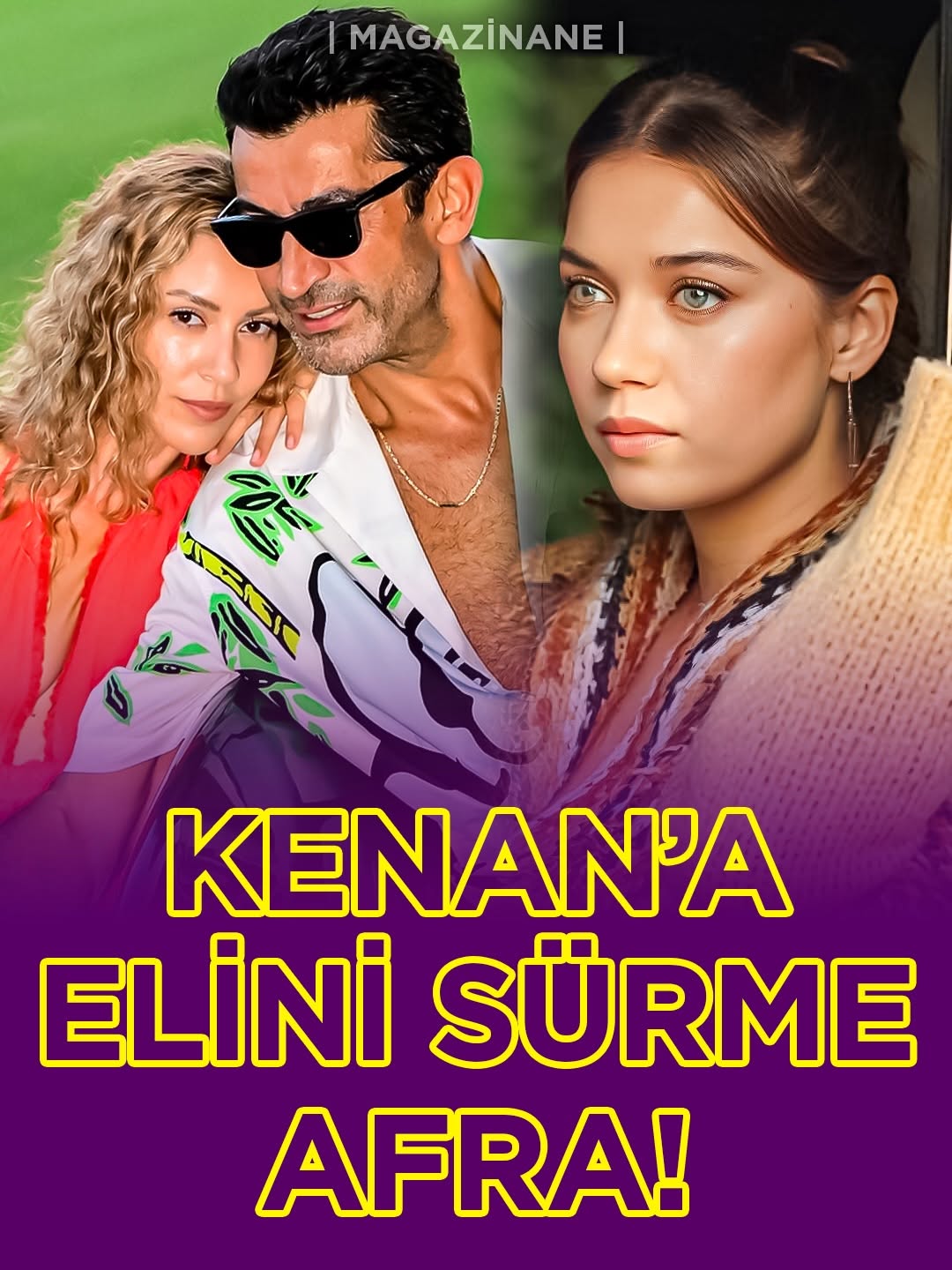 Afra Saraçoğlu'nu Kenan İmirzalıoğlu'na Dokundurtamadı: Sinem Kobal'ın Cevabı