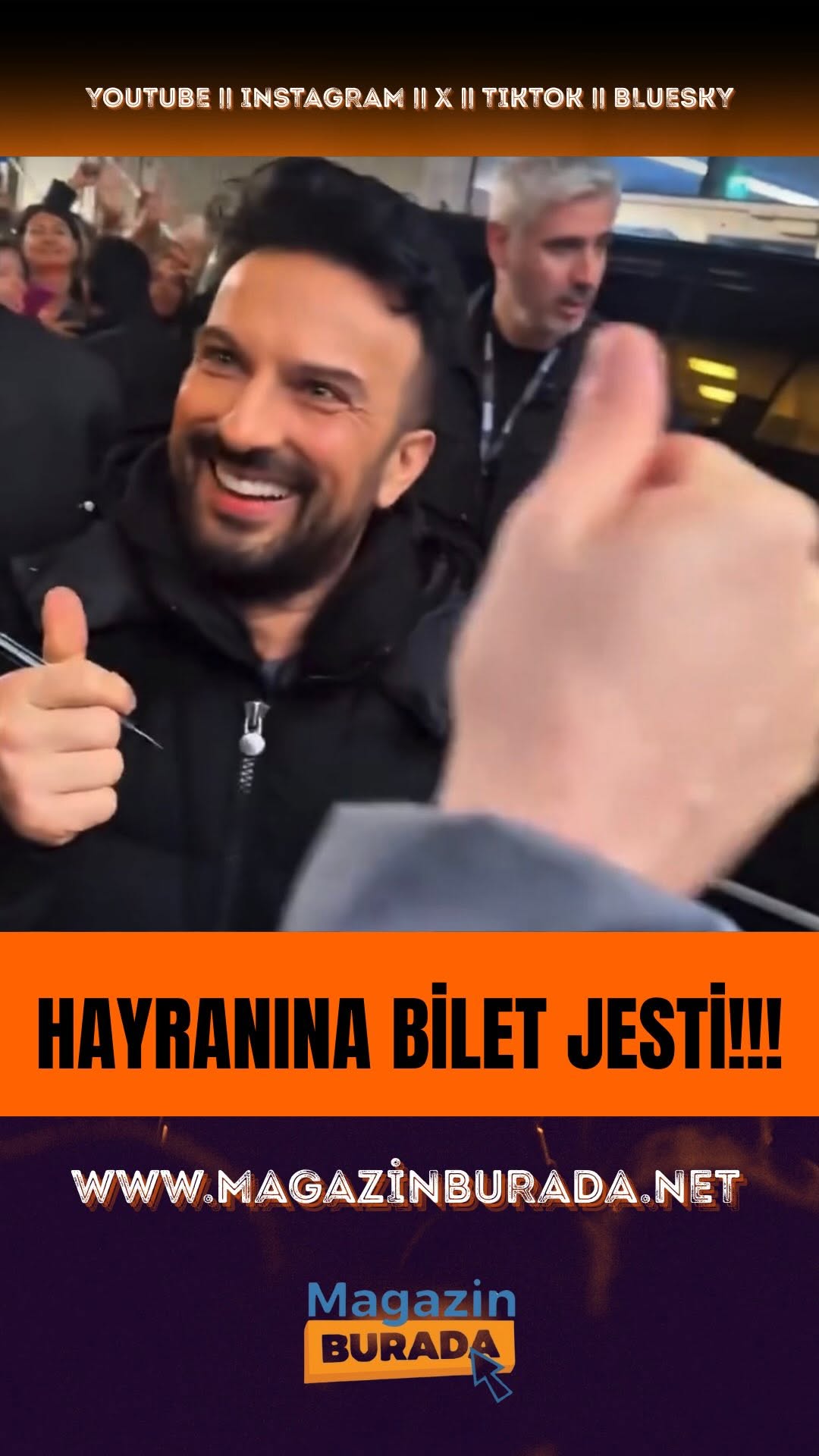 Tarkan'dan Hayranına Bilet Jesti: 'Biletin Mi Yok? Ayarlayayım Mı Sana Bilet?'