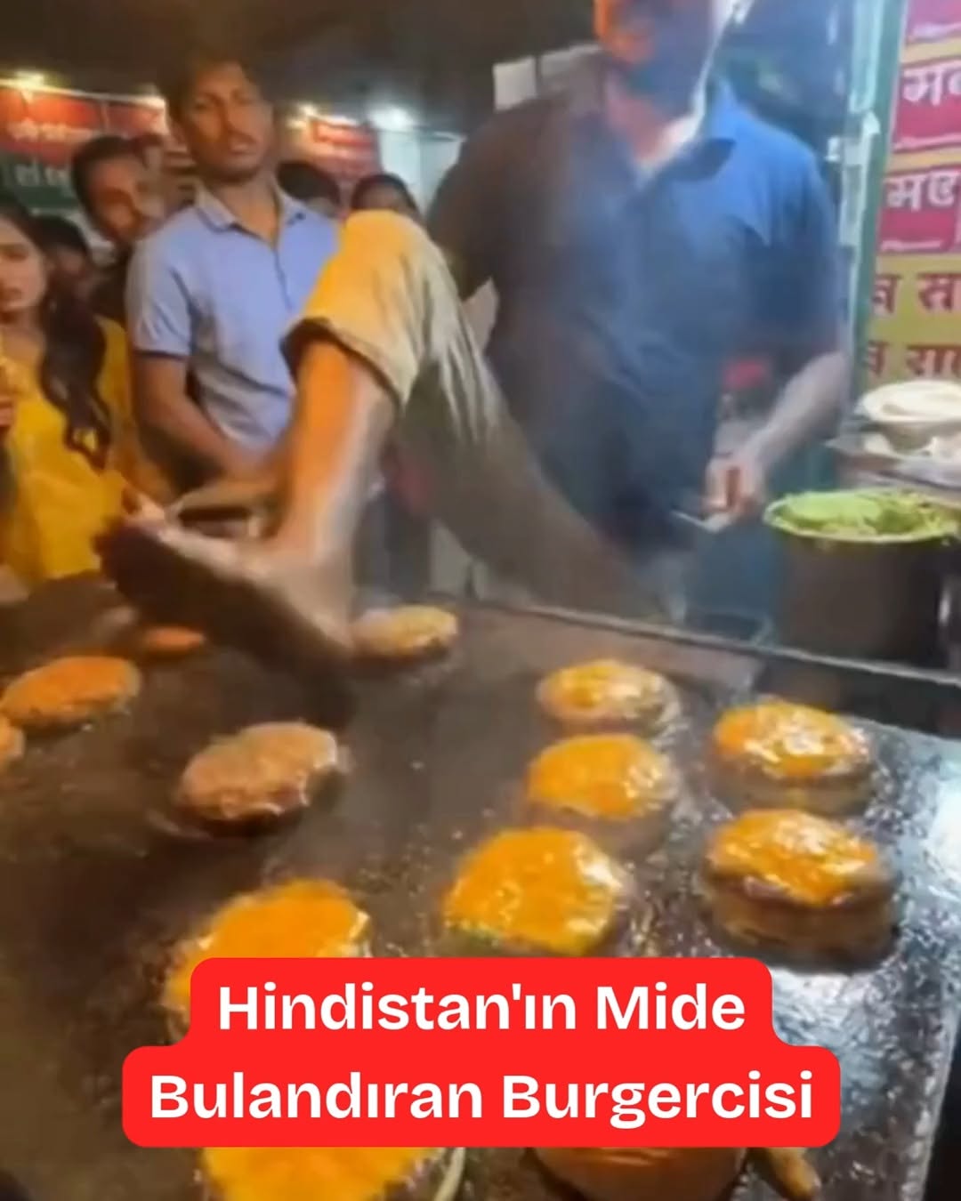 Hindistan'da Mide Bulandıran Sokak Lezzeti