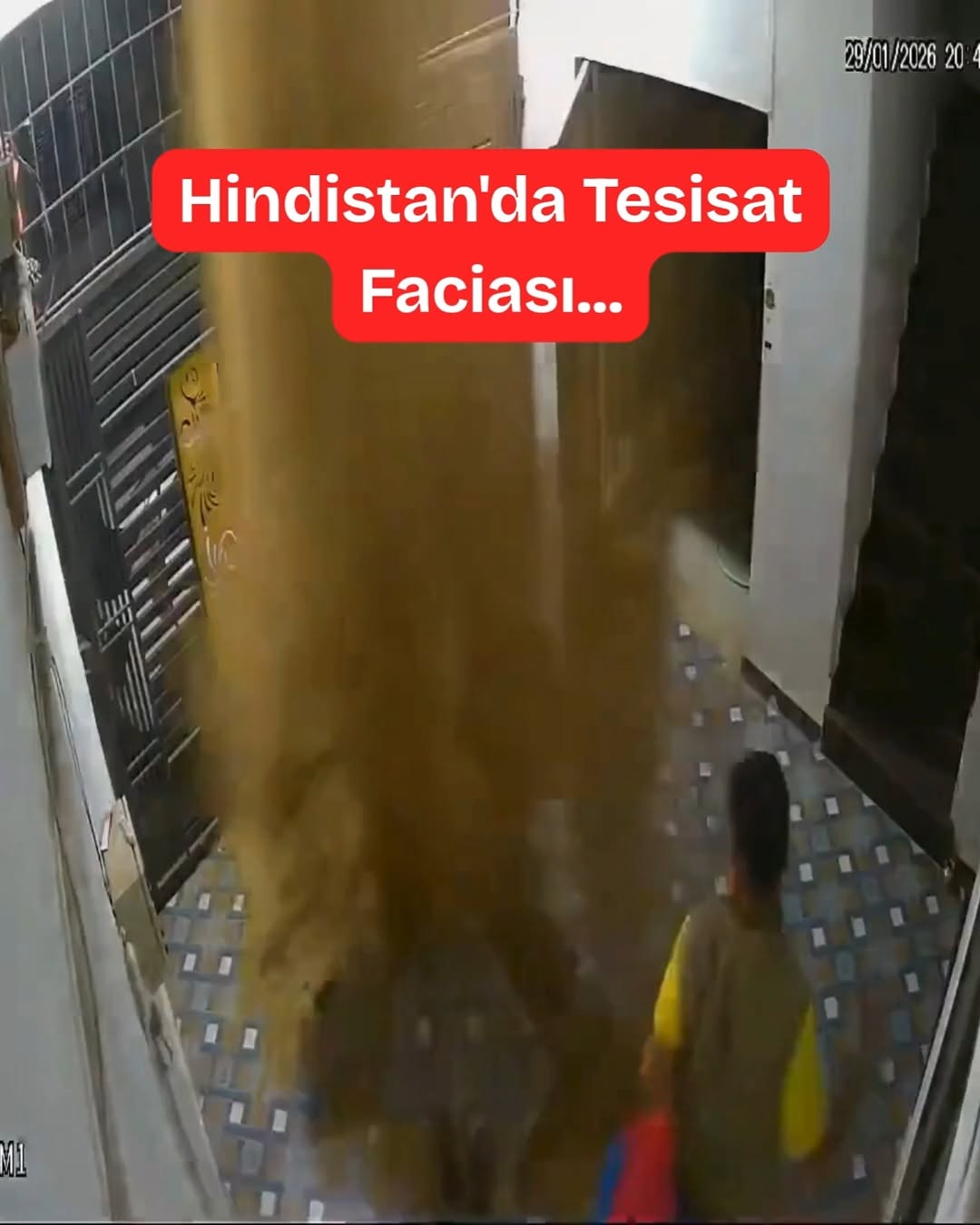 Hindistan'da Tesisat Faciası: Kahverengi Yanardağ Patladı