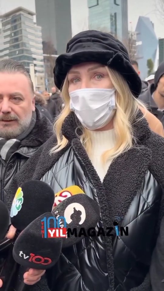 Seda Sayan'ın Eşi Çağlar Ökten'in Cenaze Törenine Katıldı