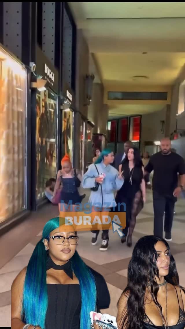 Kim Kardashian'ın Kızı North West, Kanye West'in Sahnesine Konuk Oldu