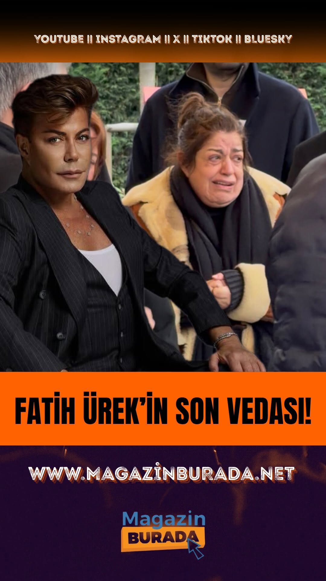 Fatih Ürek'in Cenazesi: Hüzün ve Gözyaşı