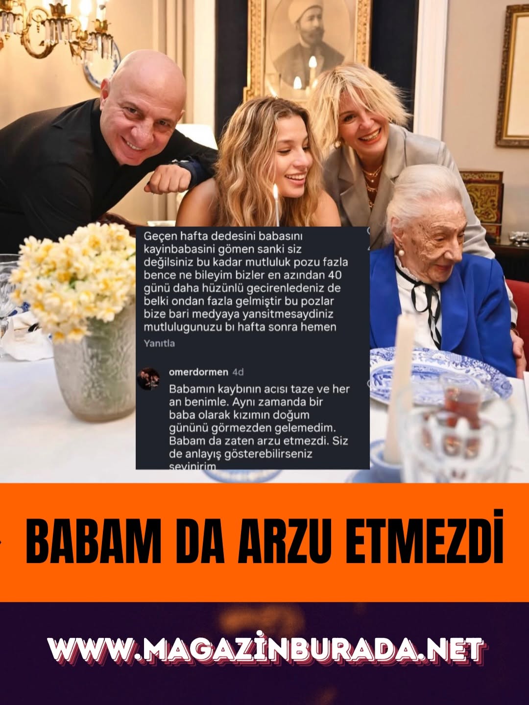 Haldun Dormen'in Torunu Alya'nın Doğum Günü