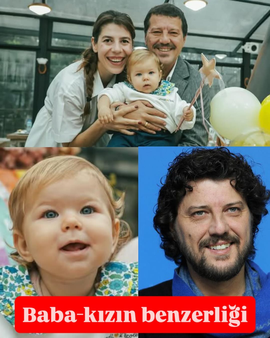 Lila Aksum 1'inci yaşına girdi: Babası İlker Aksum ile benzerliği dikkat çekti