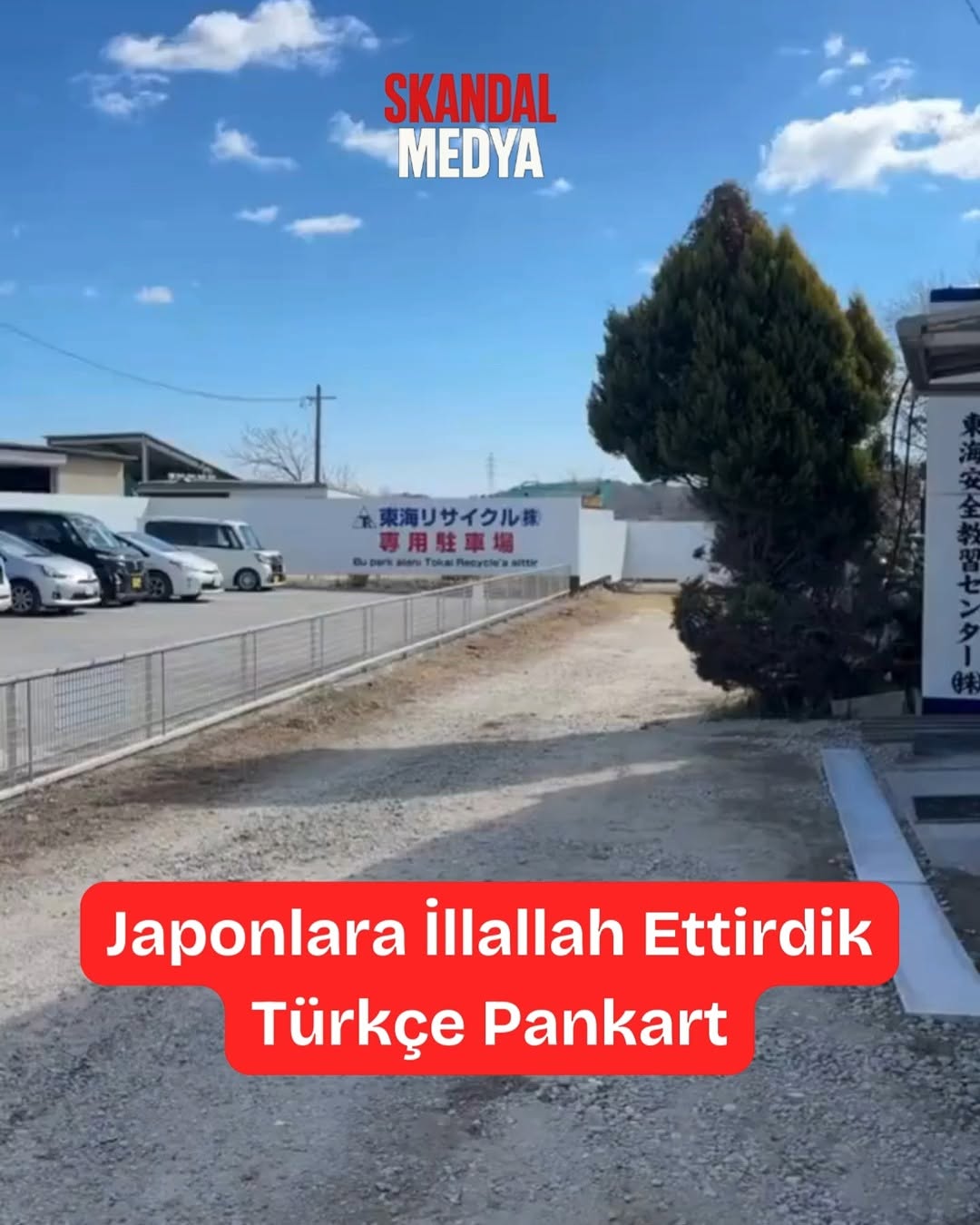 Japonya'da Türkçe Park Uyarısı: Türkler Her Yerde