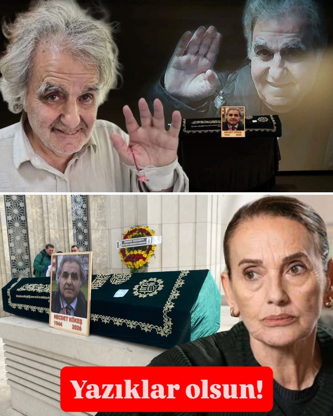 Necdet Kökeş'in Son Yolculuğuna Uğurlama